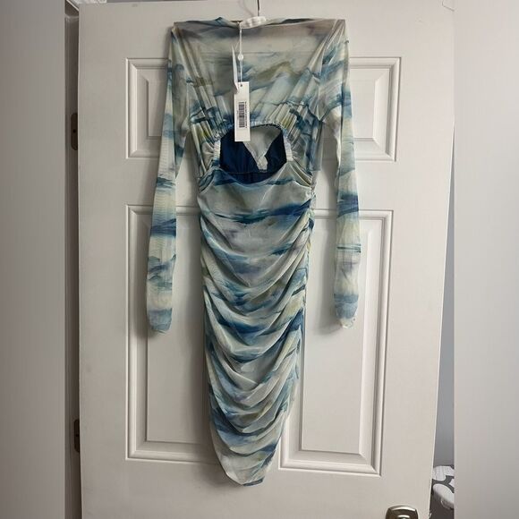 Jonathan Simkhai NICA MESH MINI DRESS NWT Size S - Picture 4 of 12